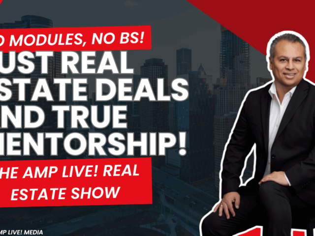 No Modules, No BS – Just Real Estate Deals and True Mentorship!